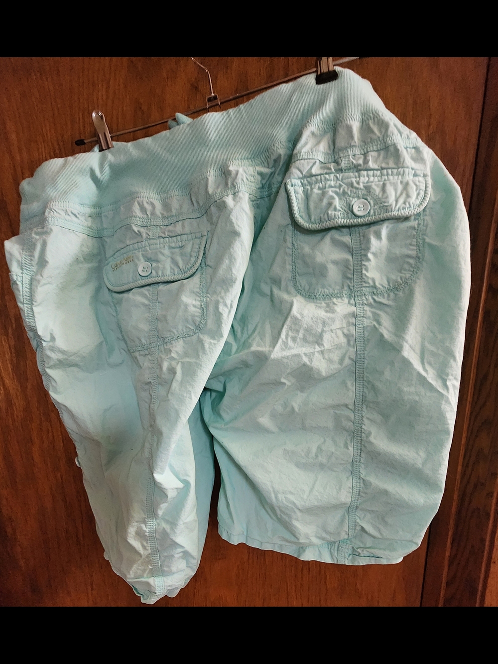 Calvin Klein Performance Light Aqua Athleisure Shorts - Picture 3 of 7